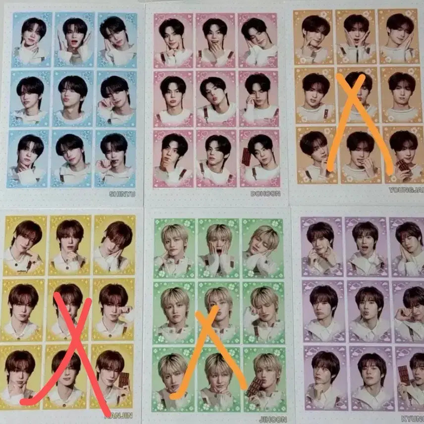 [BUNJANG] TWS Valentine's Day Polaroid / 투어스 발렌타인 각 증명사진