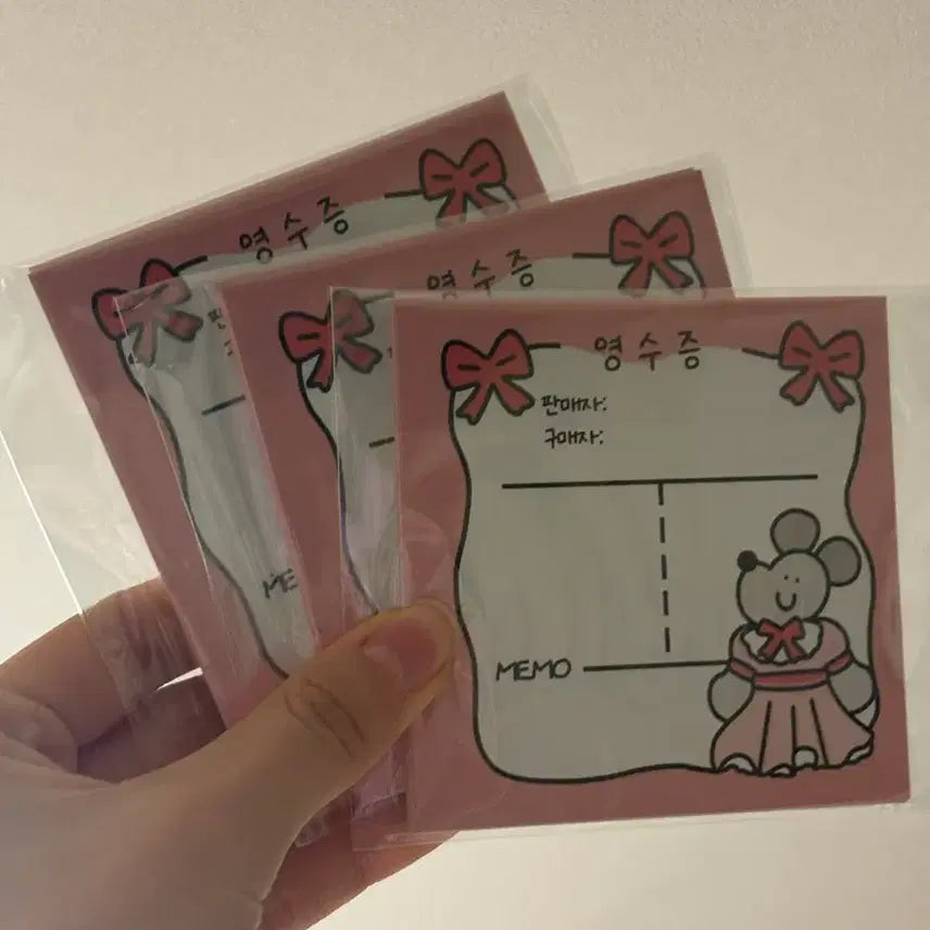 [BUNJANG] Heukimja Princess Bundle Set Photocard / 흑임자 공주 영수증 포토카드 일괄 판매계 포용 포장용품