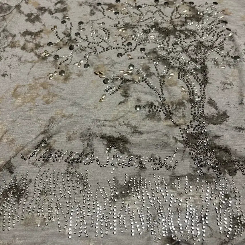 [BUNJANG] Gray Printed T-shirt / 회색 프린팅 반팔 티셔츠 907