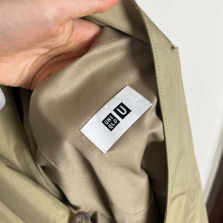 [BUNJANG] Uniqlo Trench Coat Long Jacket M / 유니클로/트렌치 코트 롱 자켓 남M L/라덴