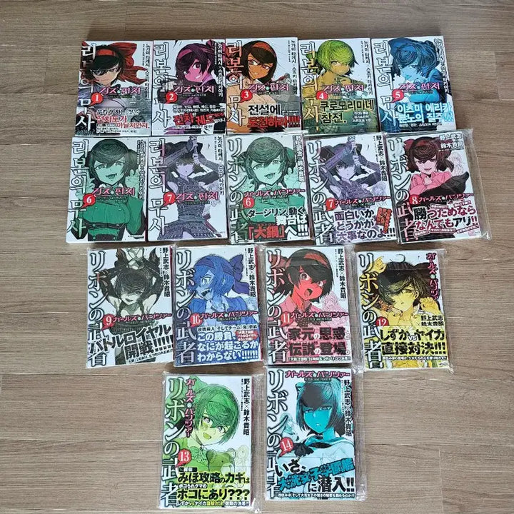 [BUNJANG] Girls und Panzer Comics Complete Set / [소장본]걸즈 앤 판처 코믹스 전권 전24권+원서(한글판후속) 전29권