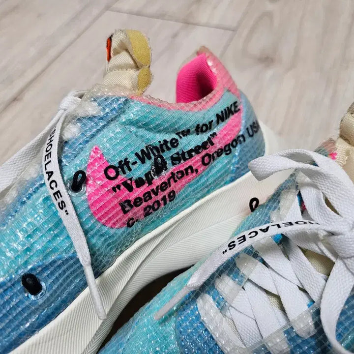 [BUNJANG] Nike x Off-White Vapor Street Polarized Blue / NIKE 나이키 x 오프화이트 베이퍼 스트릿 (폴러라이즈 블루) 240