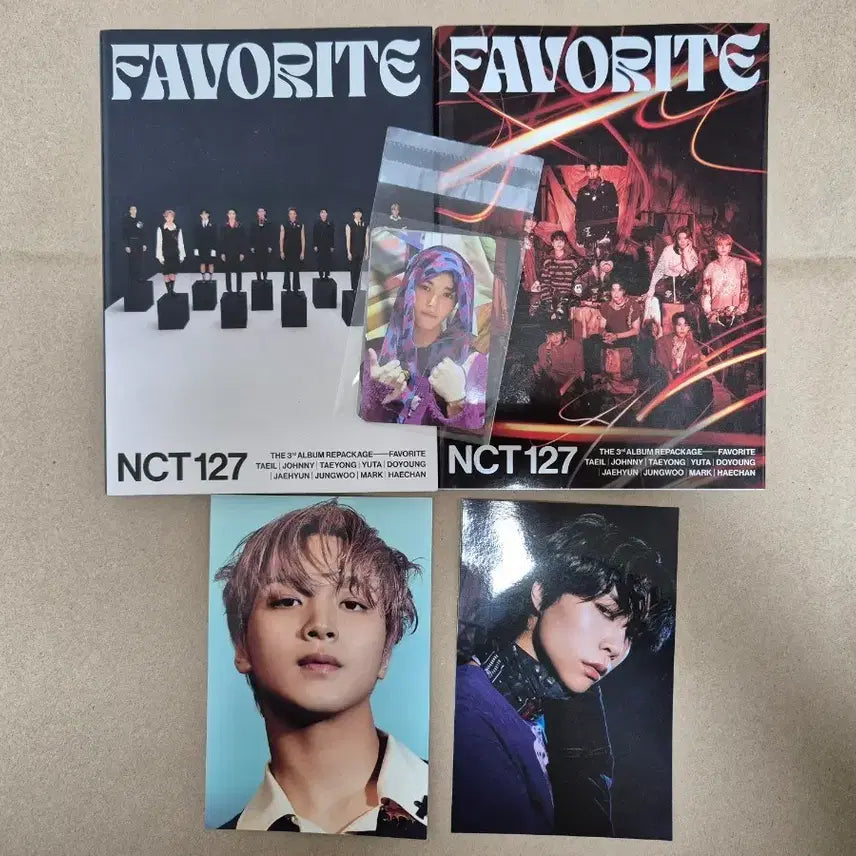 [BUNJANG] NCT 127 Favorite Album Bundle Set / NCT 127 Favorite 앨범(포카포함)