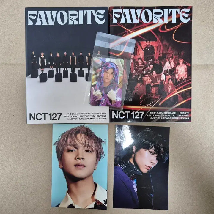 [BUNJANG] NCT 127 Favorite Album Bundle Set / NCT 127 Favorite 앨범(포카포함)