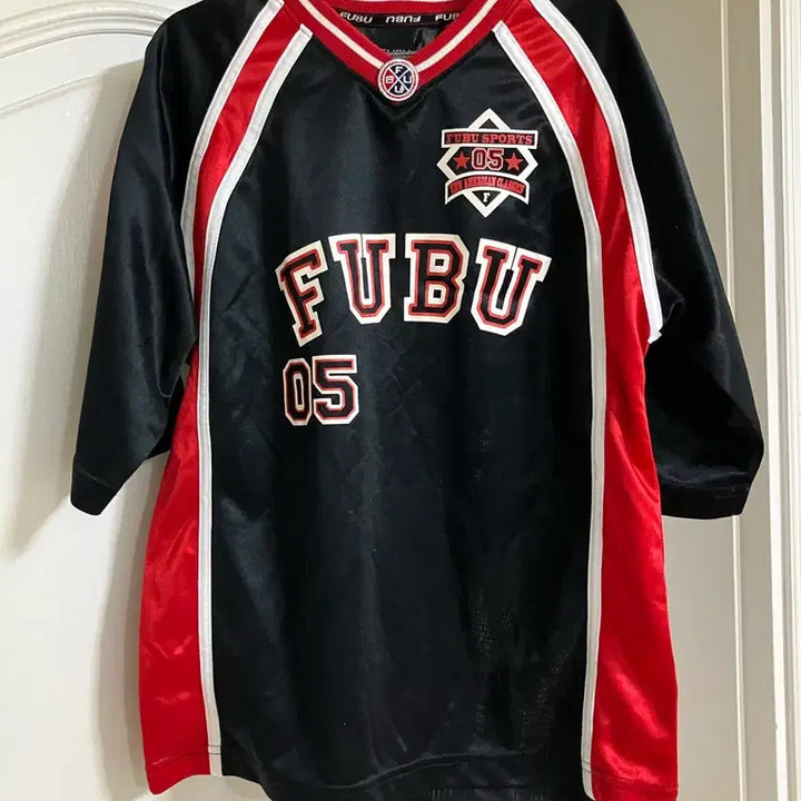 [BUNJANG] FUBU Uniform Jersey T-shirt / FUBU 후부 반팔 유니폼 져지