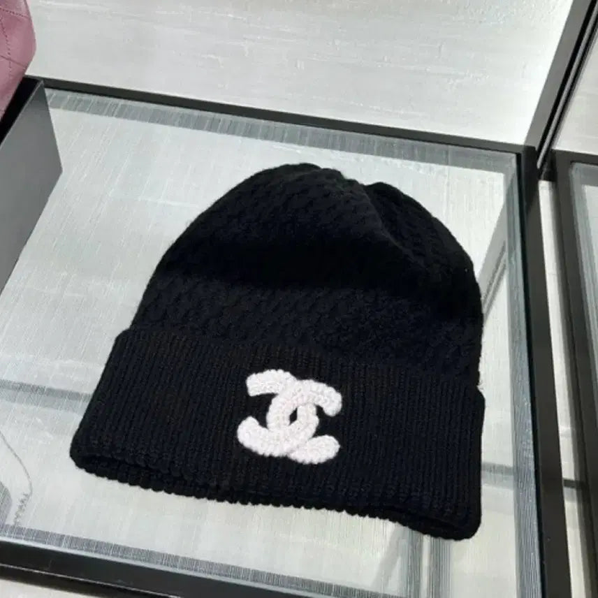 [BUNJANG] Chanel AA9338 Beanie / 새제품)샤넬 비니 AA9338 블랙 캐시미어