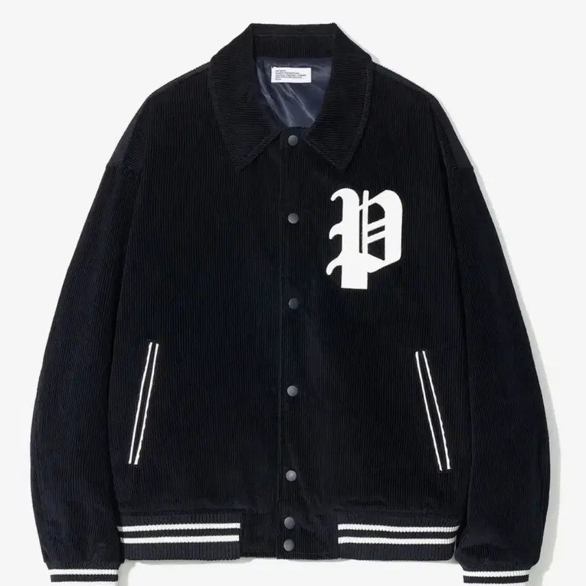 [BUNJANG] Partimento Corduroy Varsity Jacket Navy S / 파르티멘토 코듀로이 바시티 자켓 네이비 S