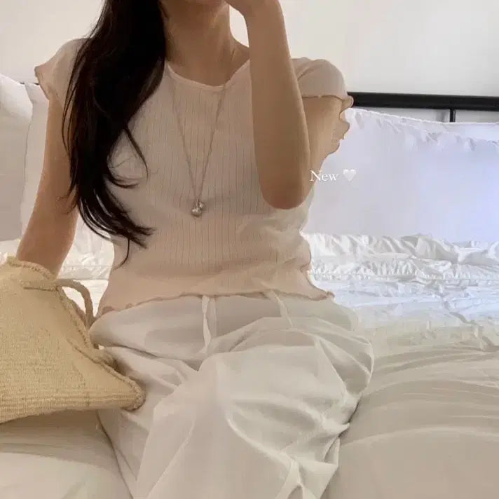 [BUNJANG] Miel Emma T-shirt / (새상품) 미엘 엠마 티셔츠