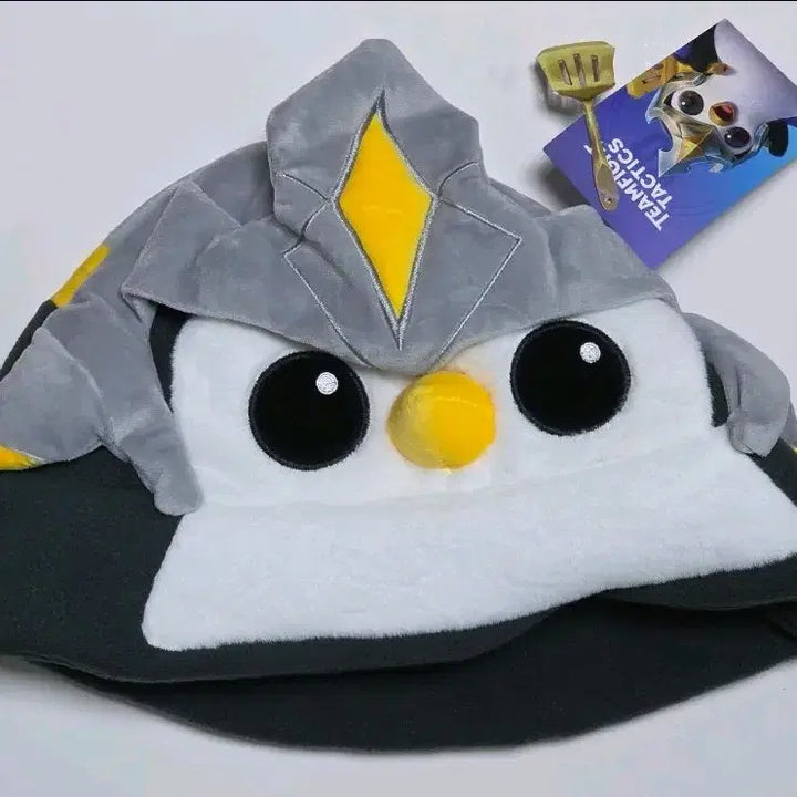 [BUNJANG] Riot Games TFT Penguin Knight Feathered Knight Hat LCK Official Supporter Gear / 라이엇 TFT 펭구 깃털기사 모자 롤파크 lck 응원