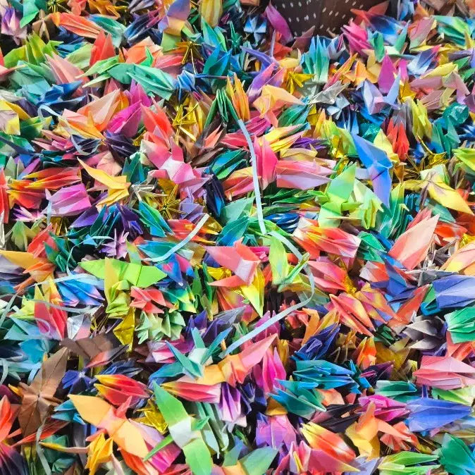 [BUNJANG] Origami Crane & Heart Box / 종이학 + 하트 상자