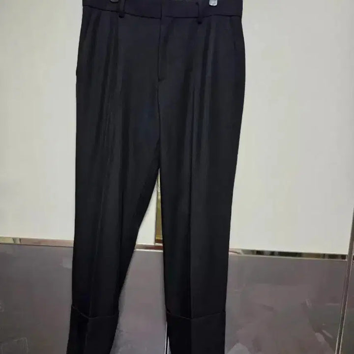 [BUNJANG] Solid Homme Turn-Up Slacks / 솔리드옴므 턴업 슬랙스