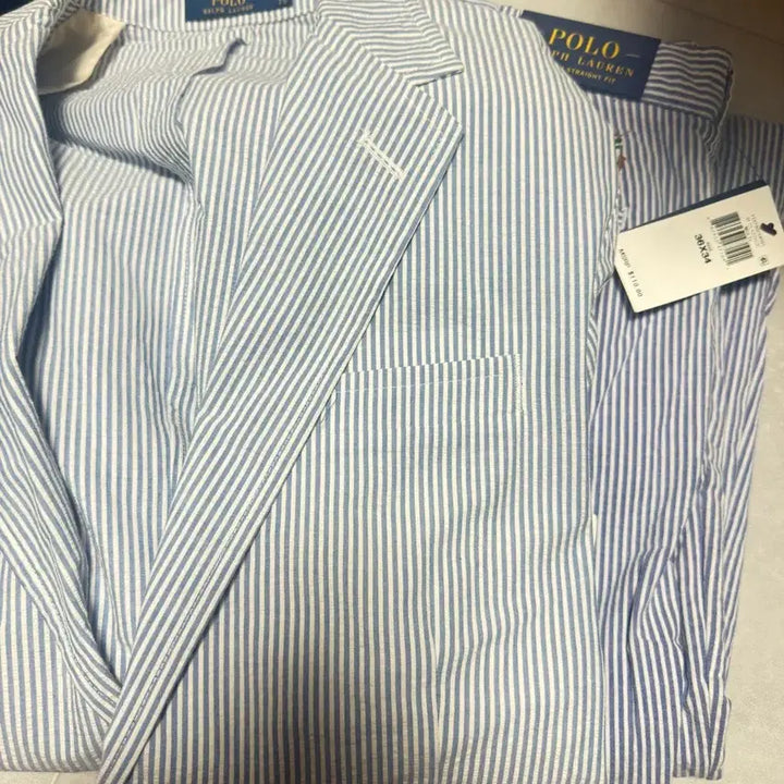 [BUNJANG] Polo Seersucker Set (XL) / 폴로 시어서커 셋업 ( XL / 36*34 ) 새제품