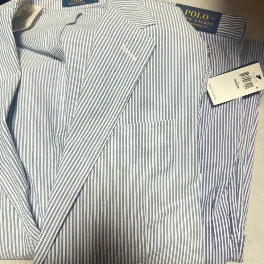 [BUNJANG] Polo Seersucker Set (XL) / 폴로 시어서커 자켓 xl