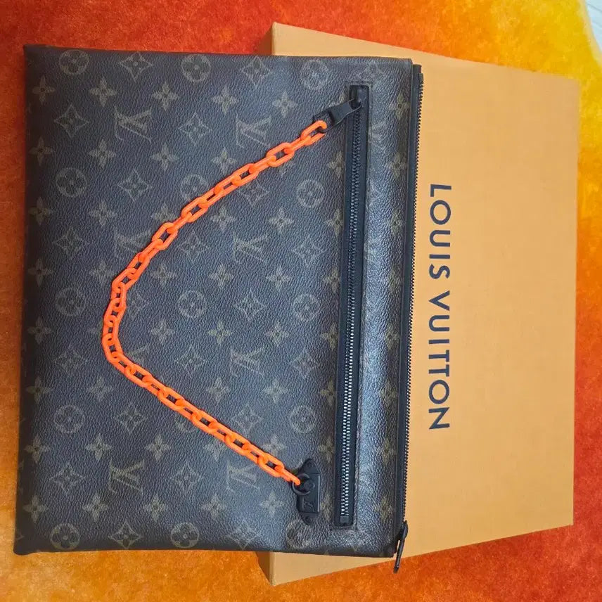 [BUNJANG] Louis Vuitton Virgil Abloh Chain Clutch / 루이비통 버질아블로 체인크러치