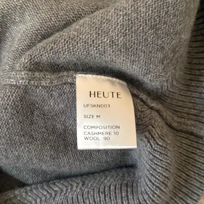 [BUNJANG] Hoite Cashmere Wool V-Neck Knit (M) / (M)호이테 브이넥 니트