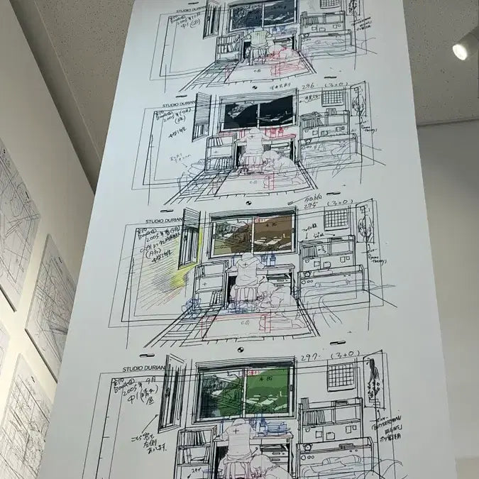 [BUNJANG] Look Back Exhibition Postcard Set / 도쿄 <룩백> 전시 한정 포스트카드 5종 세트