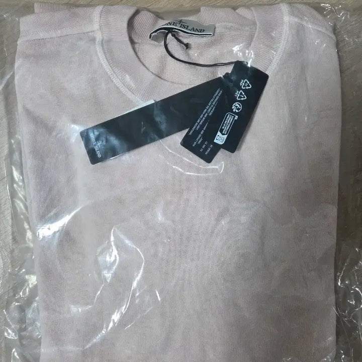 [BUNJANG] Stone Island Men's Pink XL Sweatshirt / 스톤아일랜드 맨투맨 핑크 새상품 XL
