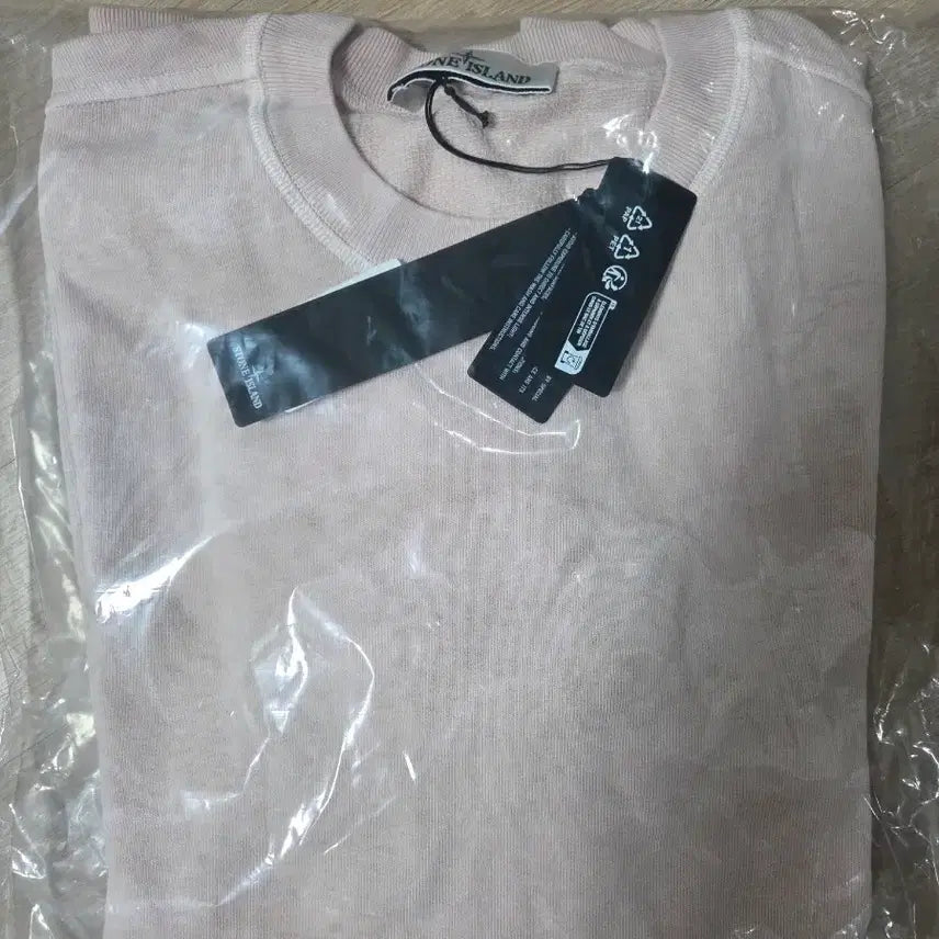 [BUNJANG] Stone Island Men's Pink XL Sweatshirt / 스톤아일랜드 맨투맨 핑크 새상품 XL