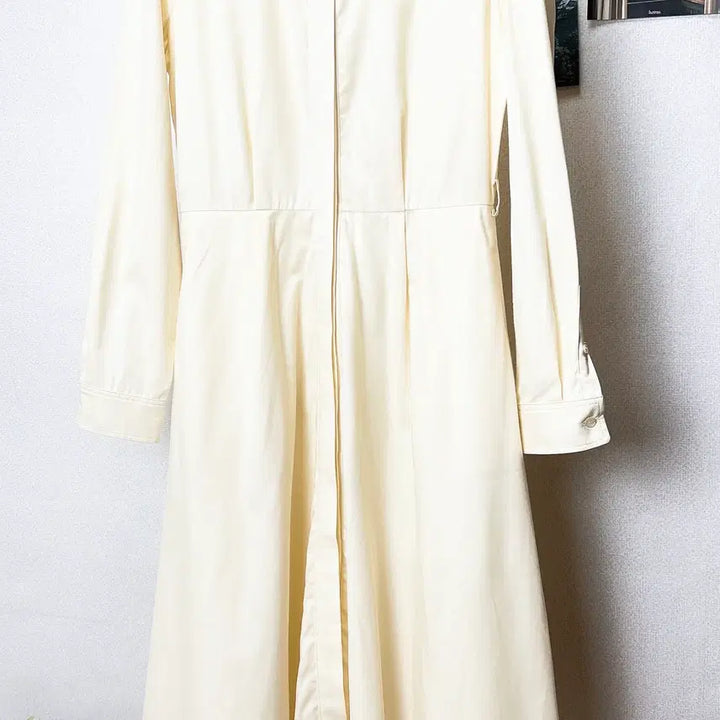 [BUNJANG] Lacoste Pleated Shirt Dress / 라코스테 플리츠 셔츠 원피스 36 95