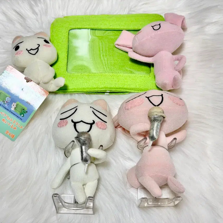 [BUNJANG] Dokodemo Issho Classic Toro &amp; Jun Plush Bundle Set / 도코데모잇쇼 고전 토로&amp;준 인형 일괄 양도