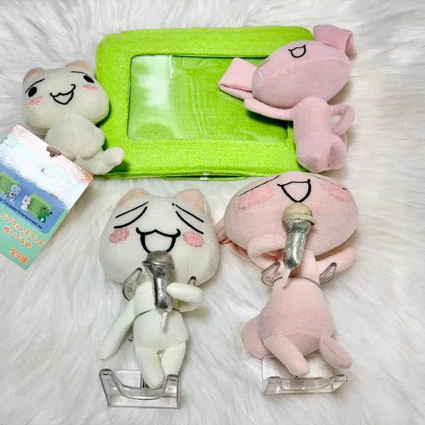 [BUNJANG] Dokodemo Issho Classic Toro &amp; Jun Plush Bundle Set / 도코데모잇쇼 고전 토로&amp;준 인형 일괄 양도