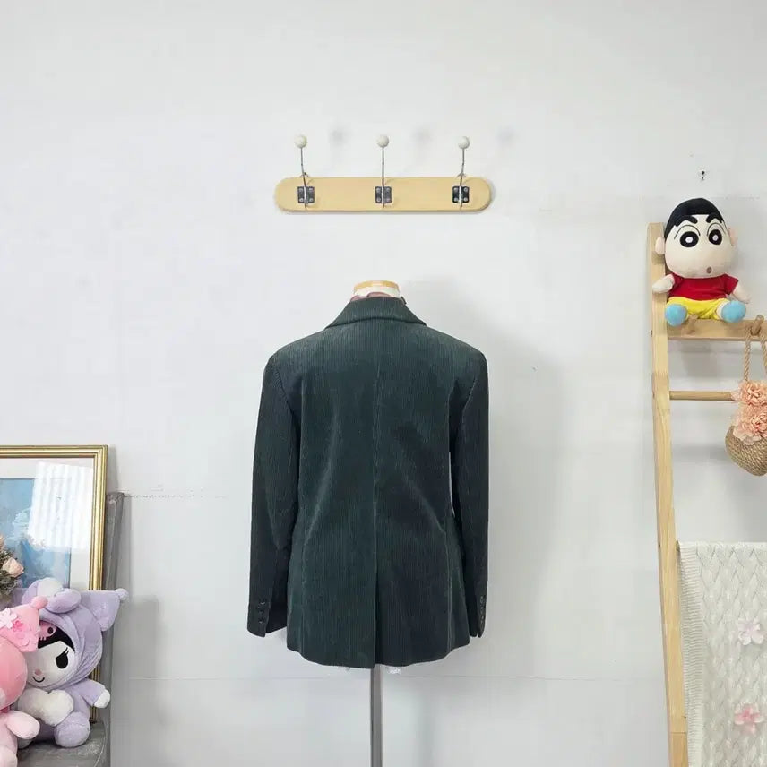 [BUNJANG] Morgan Green Corduroy Jacket / 빈디지 만원샵 MORGAN 그린 골덴 자켓