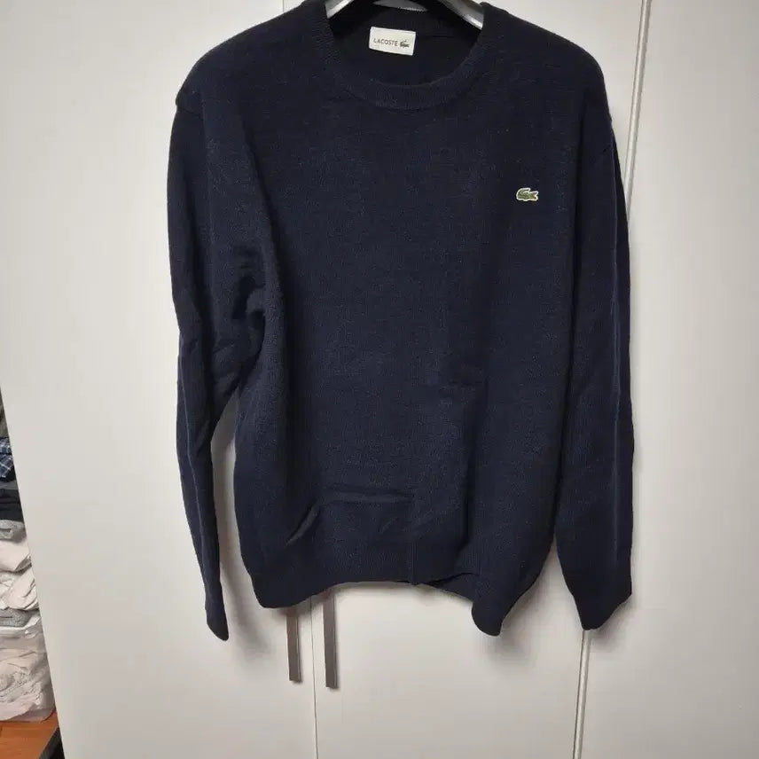 [BUNJANG] Lacoste Navy Knit XL / 라코스테 네이비 니트 XL