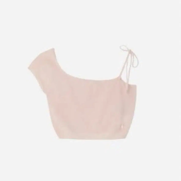 [BUNJANG] Tanat Asymmetrical Layered Knit Top / 타낫 언발란스 레이어드 니트 (피치)