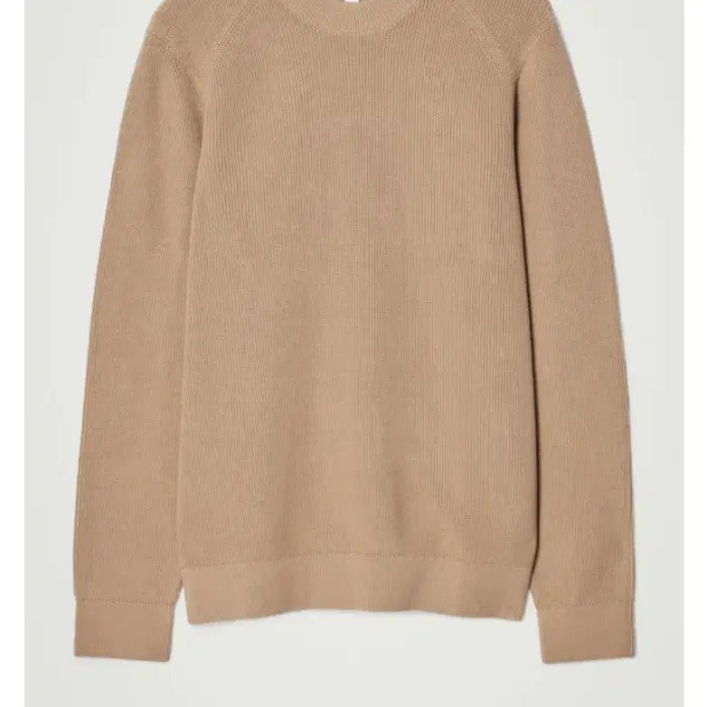 [BUNJANG] COS Ribbed Knit Sweater Beige [M] / 코스 리브드 니트 스웨터 베이지 [M]