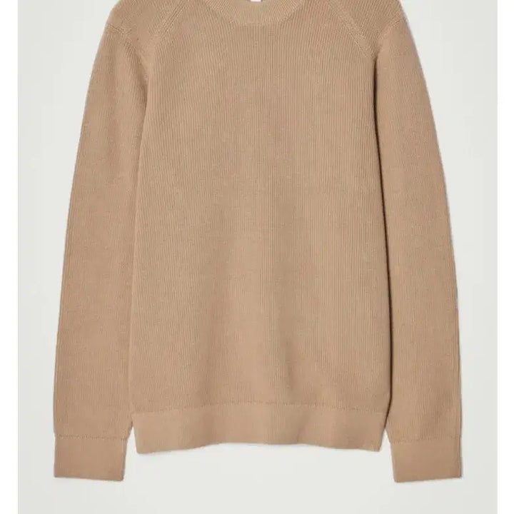 [BUNJANG] COS Ribbed Knit Sweater Beige [M] / 코스 리브드 니트 스웨터 베이지 [M]