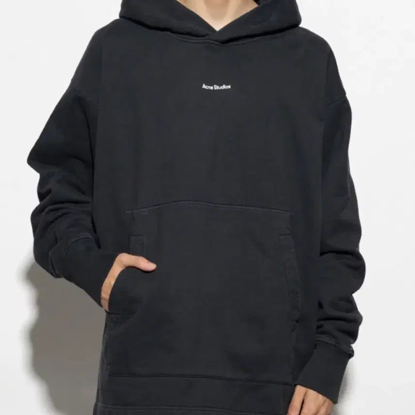 [BUNJANG] Acne Studios Logo Print Hoodie / 아크네 로고 프린트 후드