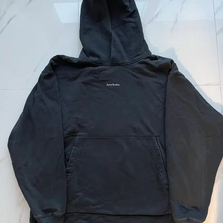 [BUNJANG] Acne Studios Logo Print Hoodie / 아크네 로고 프린트 후드