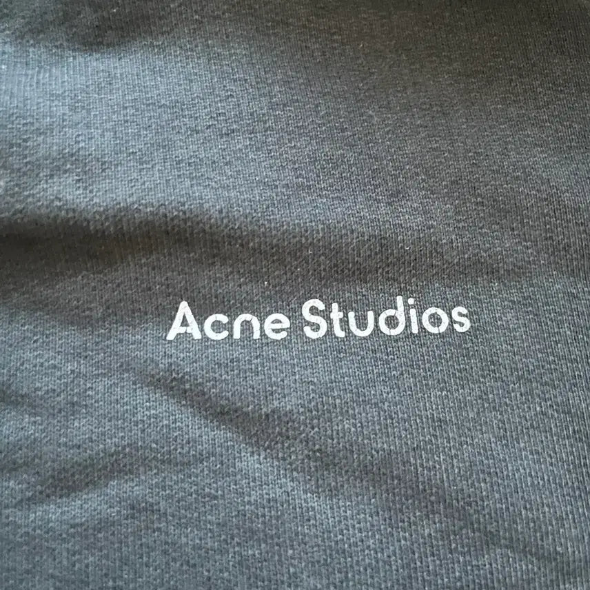 [BUNJANG] Acne Studios Logo Print Hoodie / 아크네 로고 프린트 후드