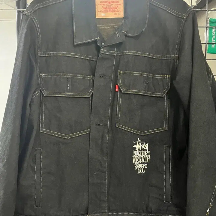 [BUNJANG] Stussy Levi's Rinse Denim Set Up XL, 33 / 스투시 리바이스 린스 데님 셋업 XL, 33