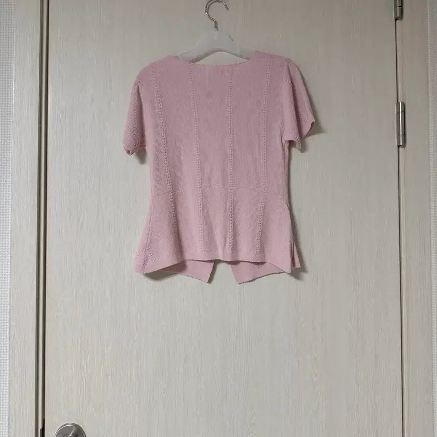 [BUNJANG] Reine Pink Knit Cardigan / 렌느 reine 핑크 가디건니트