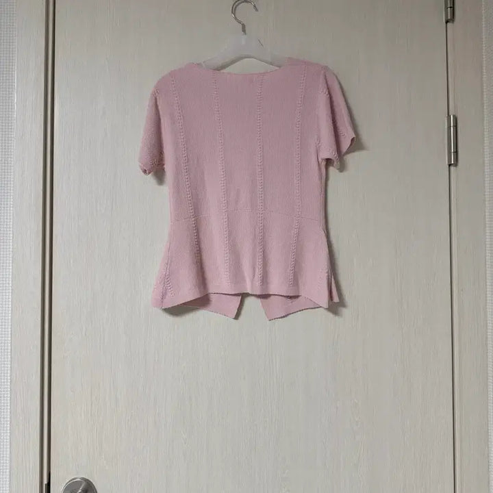 [BUNJANG] Reine Pink Knit Cardigan / 렌느 reine 핑크 가디건니트