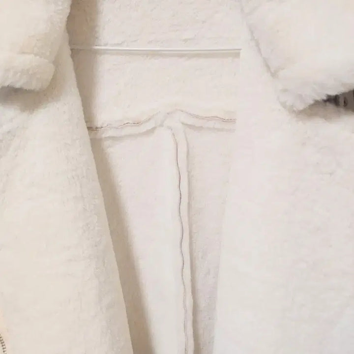 [BUNJANG] Suede Shearling Lined Cropped Jacket / 연베이지색 스웨이드 무스탕 부드러운 안감 털 여성 무스탕 여자 무스탕