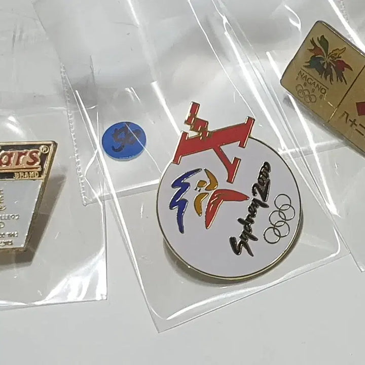 [BUNJANG] Olympic Commemorative Badges Set / 알베르빌/시드니/나가노 올림픽 기념 뱃지 3종