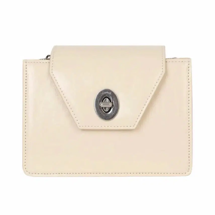 [BUNJANG] Kisnyning Travel Mini Bag Cream / 키시닝 여권백 트래블백