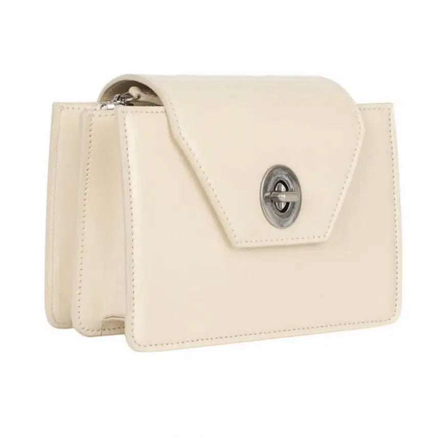 [BUNJANG] Kisnyning Travel Mini Bag Cream / 키시닝 여권백 트래블백