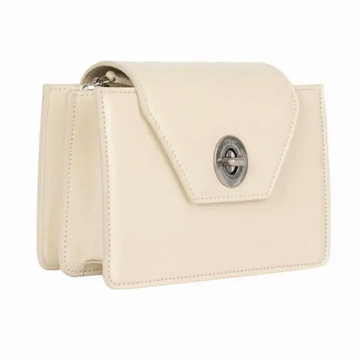 [BUNJANG] Kisnyning Travel Mini Bag Cream / 키시닝 여권백 트래블백