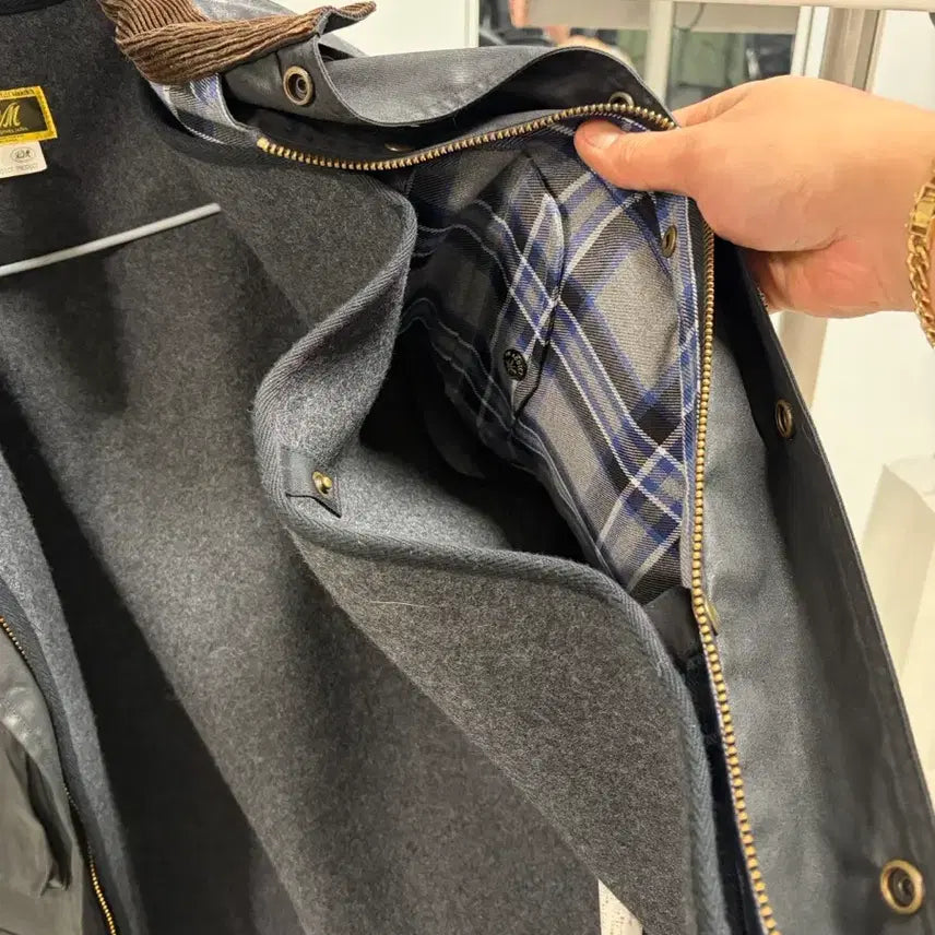 [SOLD OUT] 40) 어딕트 클로즈 ACVM 왁스드 코튼 BMC 자켓