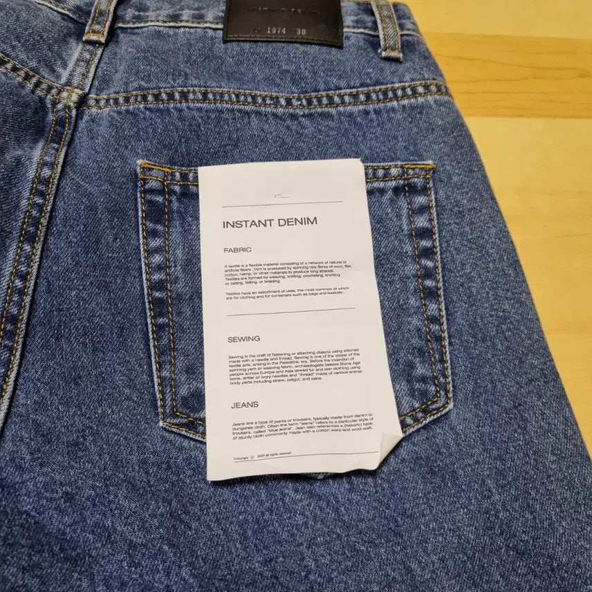 [BUNJANG] Branded 1974 Circle Jeans Denim 30 / 브랜디드 1974 CIRCLE JEANS 데님 30