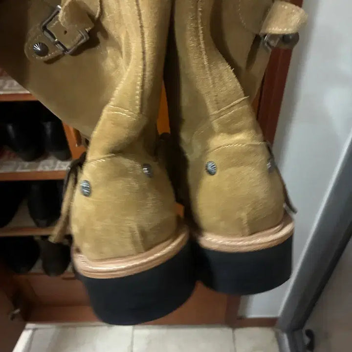 [BUNJANG] Romantic Move Pathfinder Engineer Boots (Bon Brown) / [250] 로맨틱무브 패스파인더 엔지니어부츠 (본 브라운)