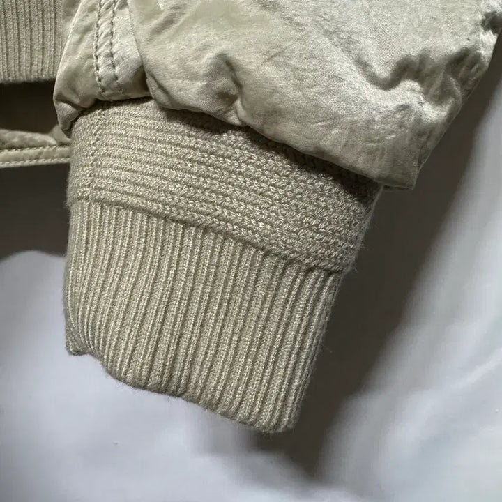 [BUNJANG] System Homme Crinkle Detail Detachable MA-1 Jacket / 95 시스템옴므 크링클 디테쳐블 MA-1 자켓