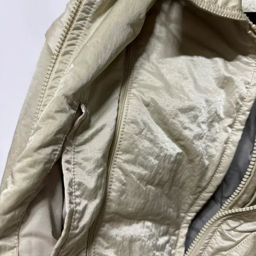 [BUNJANG] System Homme Crinkle Detail Detachable MA-1 Jacket / 95 시스템옴므 크링클 디테쳐블 MA-1 자켓