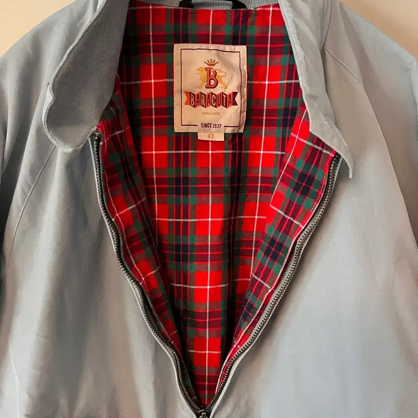[BUNJANG] Baracuta G9 Harrington Jacket Cloud 42 / 바라쿠타 G9 해링턴 자켓 클라우드 42