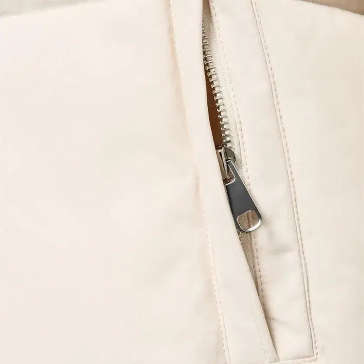 [BUNJANG] ZARA Borreguillo Waterproof Anorak Short Padded Jacket / 자라 ZARA 보르레길로 워터프루프 아노락 숏패딩 새제품