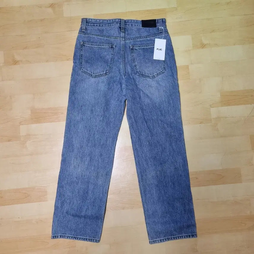 [BUNJANG] PLAC Destroyed Straight Denim Jeans Size 31 / 새제품) 플랙 디스트로이드 스트레이트 데님 31