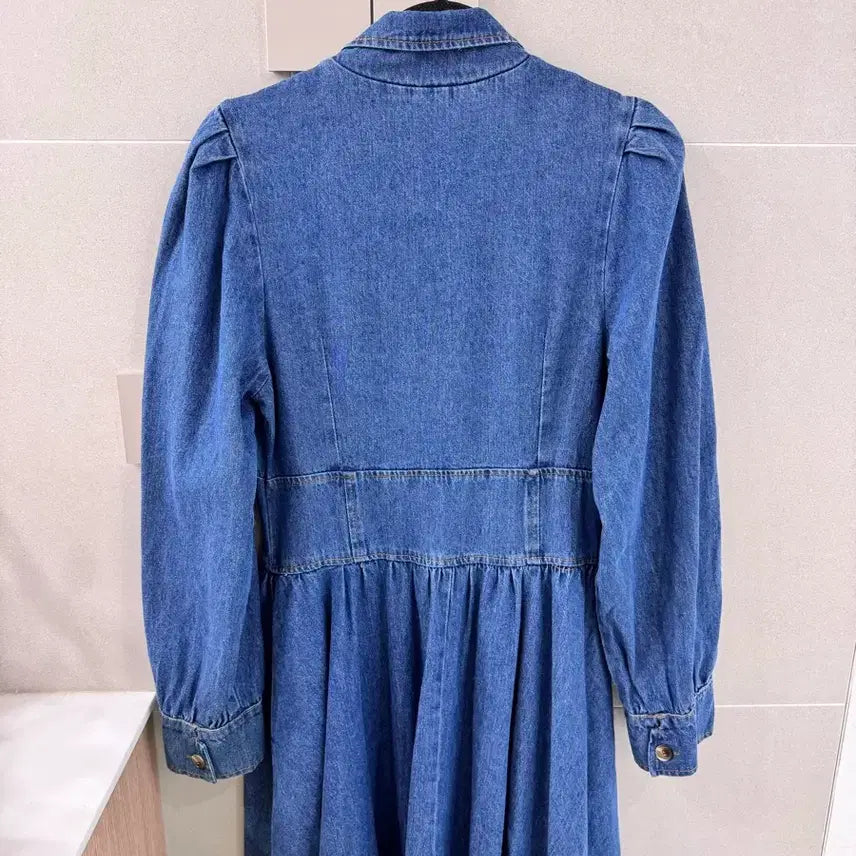 [BUNJANG] USA Denim Long Dress / USA 데님 롱원피스